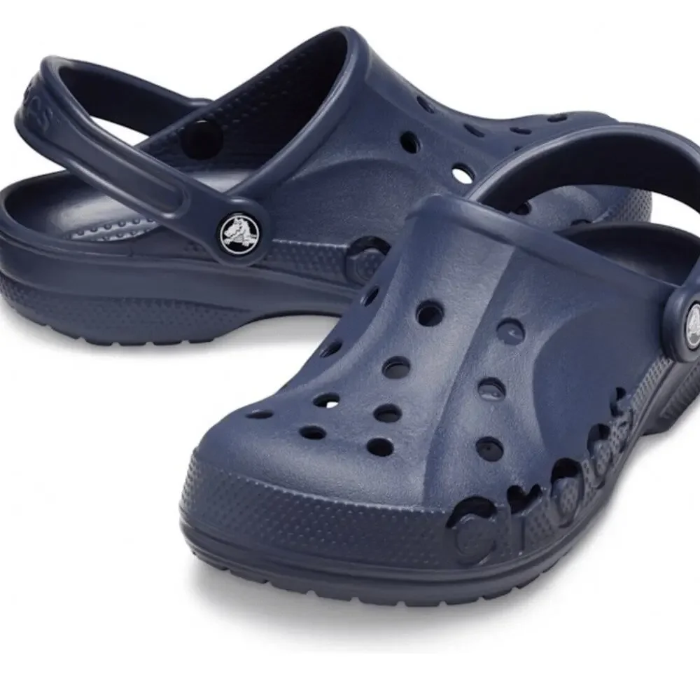Crocs Baya Clogs Navy Blue Youth C13 Slip On Comfort Shoes